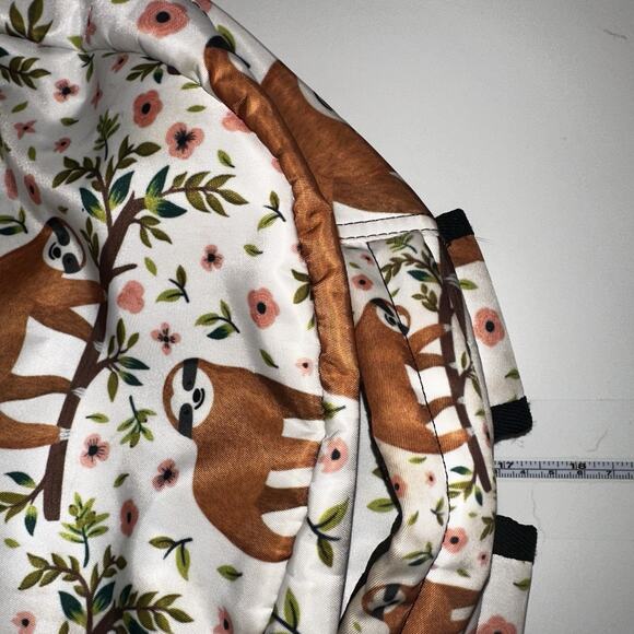 Colorful Sloth Backpack School Bag Bookbag - Picture 6 of 7